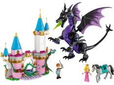 LEGO® Disney™ 43240 Demóna sárkány formájában