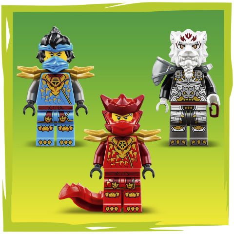 LEGO® Ninjago 71863 Zilvar auf seinem Drachentier Grimtak