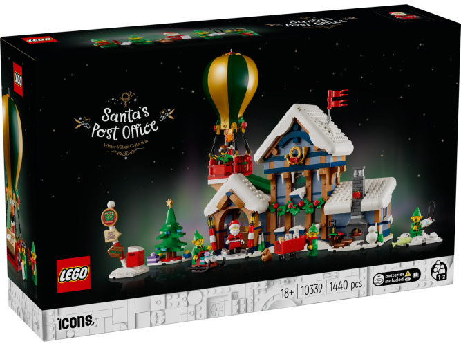 LEGO® Icons 10339 Le bureau de poste du Père Noël