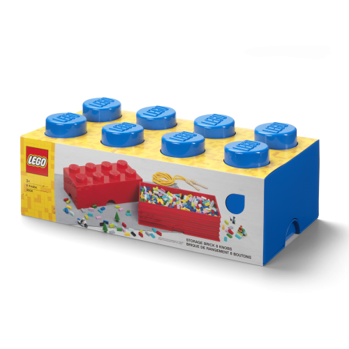 LEGO® Boîte de rangement 8 - bleu