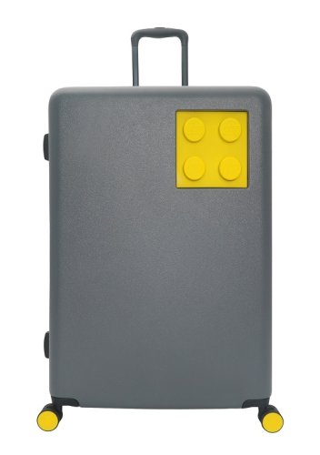 LEGO® Luggage URBAN 67 cm, M - Cinzento escuro/amarelo