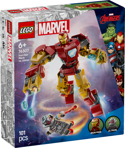 LEGO® Marvel 76307 Mech di Iron Man contro Ultron