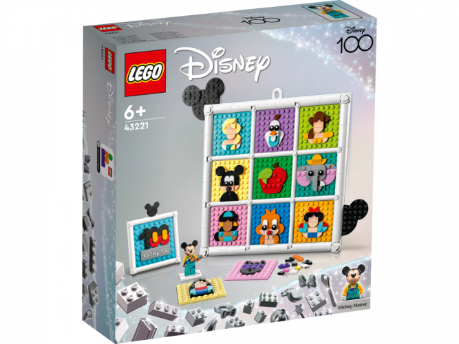 LEGO® Disney™ 43221 100 ans d'icônes Disney