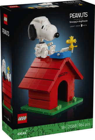 LEGO® Ideas 21368 Peanuts: Snoopy kutyaháza