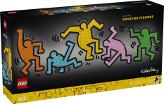 LEGO® Art 31216 Keith Haring — tańczące postacie