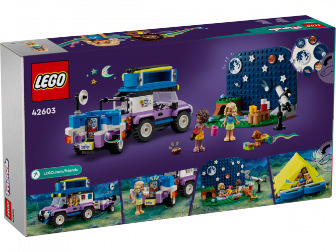 LEGO® Friends 42603 Veículo de Acampamento e Observação Astronómica