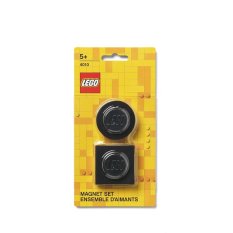LEGO®-Magnete, 2er-Set - schwarz