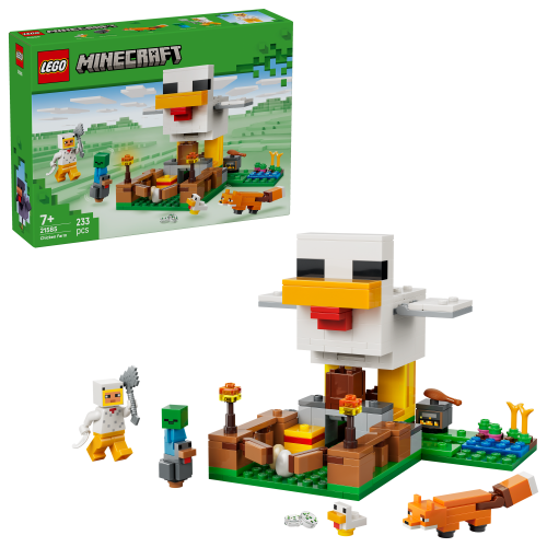 LEGO® Minecraft 21585 Hühnerfarm