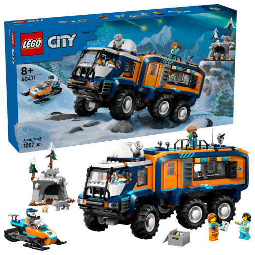 LEGO City 60471 Nákladní auto s laboratoří pro průzkumníky Arktidy