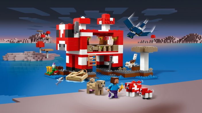 LEGO® Minecraft® 21270 La casa del Mooshroom