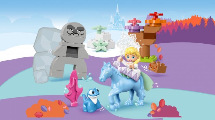 LEGO® DUPLO® 10418 Disney™ Elsa e Bruni nella foresta incantata