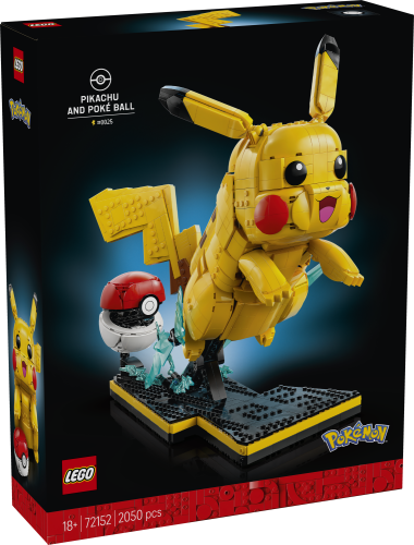 LEGO® Pokémon™ 72152 Pikachu a Poké Ball