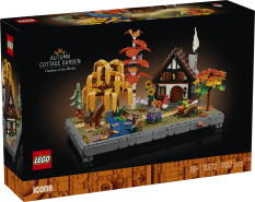 LEGO® Icons 11372 Őszi kert házikóval