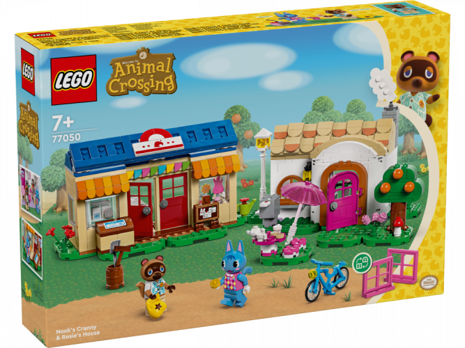 LEGO® Animal Crossing™ 77050 Boutique Nook et maison de Rosie
