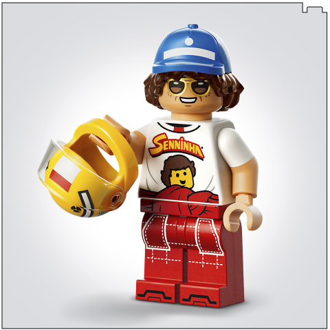 LEGO® Editions 43024 Ayrton Senna Helmet