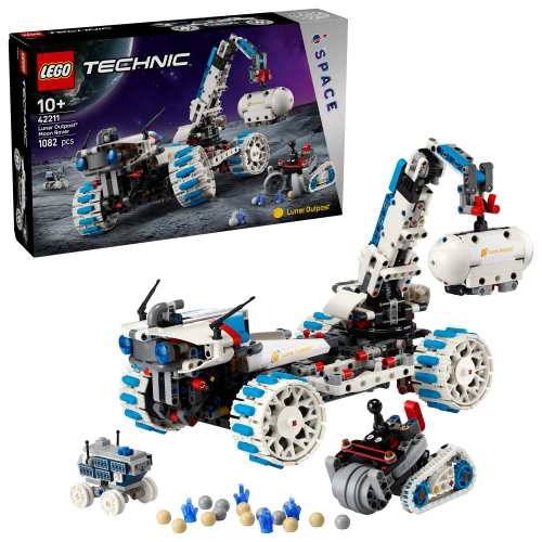 LEGO® Technic 42211 Lunar Outpost™ maanrover ruimtevoertuig