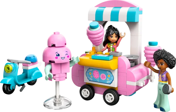 LEGO® Friends 42643 Suikerspinkraam en scooter