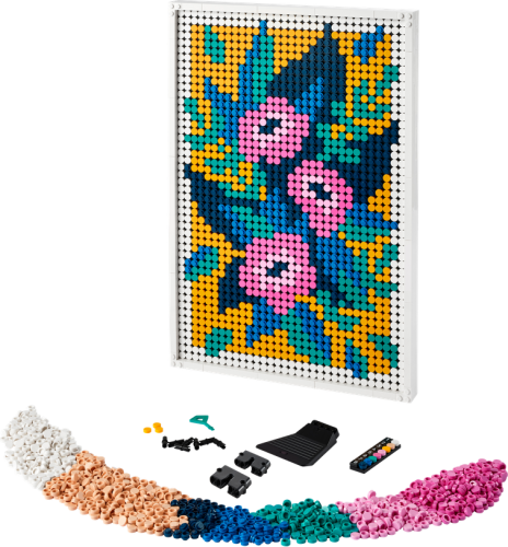 LEGO® Art 31207 Sztuka kwiatowa
