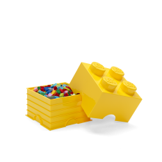 LEGO® Boîte de rangement 4 - jaune