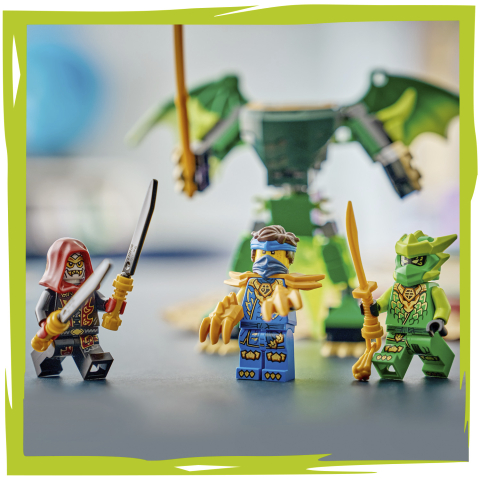 LEGO® Ninjago 71862 Battle Pack Mech Drago di Lloyd