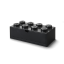 LEGO® caixa de mesa 8 com gaveta - preto