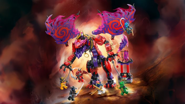 LEGO® Ninjago® 71832 Presa do Trovão - Dragão do Caos