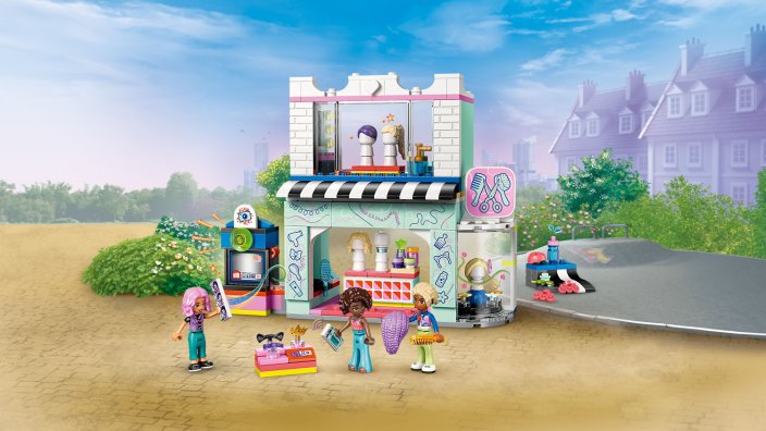 LEGO® Friends 42662 Salon fryzjerski i sklep z ozdobami