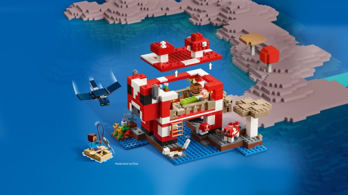 LEGO® Minecraft® 21270 La casa del Mooshroom
