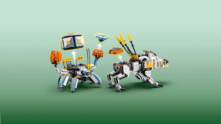 LEGO® Horizon Adventures™ 77037 Aloy e Varl contra Carapaça e Dentes de Serra