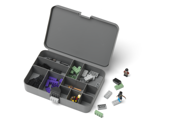 LEGO® Harry Potter Pudełko do przechowywania z przegródkami - brązowe