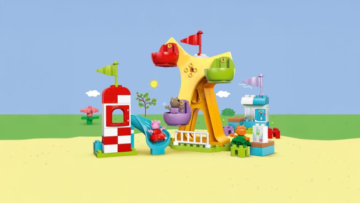 LEGO® DUPLO® 10453 Porquinha Peppa - Parque de Diversões