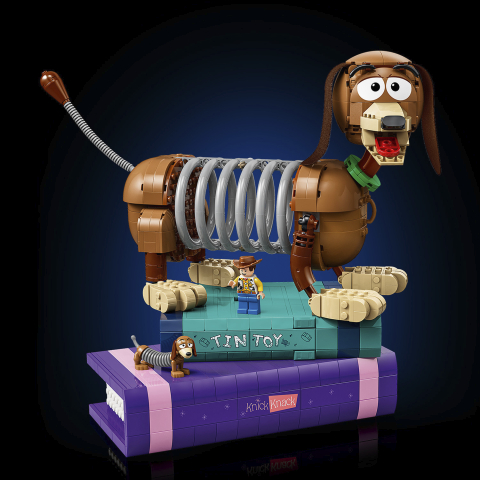 LEGO® │ Disney 43301 Knižné zarážky: Pes Slinky z Toy Story