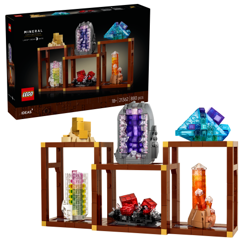 LEGO® Ideas 21362 Coleção de Minerais