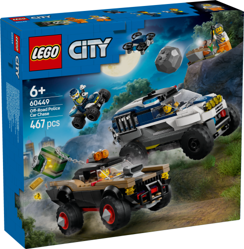 LEGO® City 60449 Verfolgungsjagd im Polizeigeländewagen