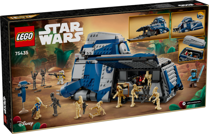 LEGO® Star Wars TM 75435 MTT™ Separatista da Batalha de Felucia