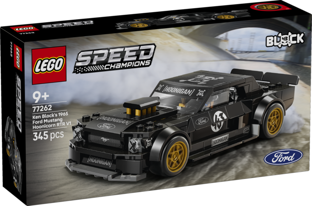 LEGO® Speed Champions 77262 Ford Mustang ‘65 Hoonicorn V1 di Ken Block