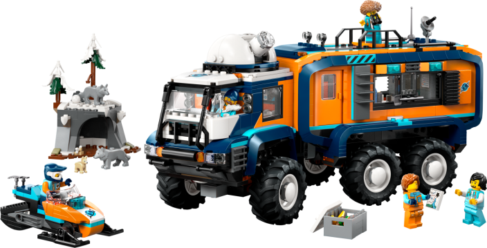 LEGO City 60471 Nákladní auto s laboratoří pro průzkumníky Arktidy