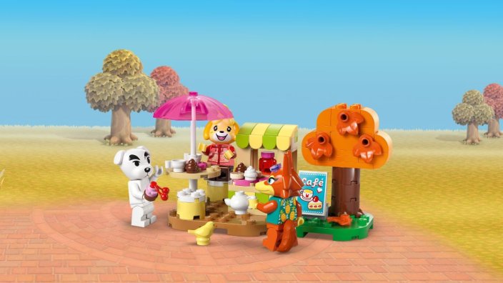 LEGO® Animal Crossing™ 77052 K.K koncertje a téren