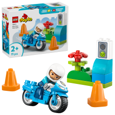 LEGO® DUPLO Town 10471 Motocicletta blu della Polizia