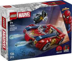 LEGO® Super Heroes 76336 Auto di Spider-Man vs. Venomized Wolverine