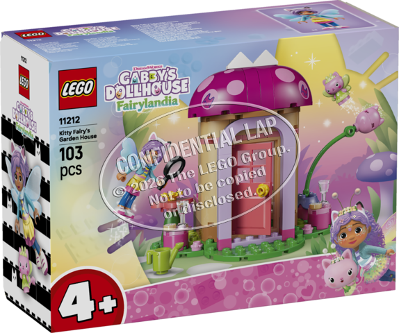 LEGO® Gabby's Dollhouse 11212 La maison de jardin de Fée Minette