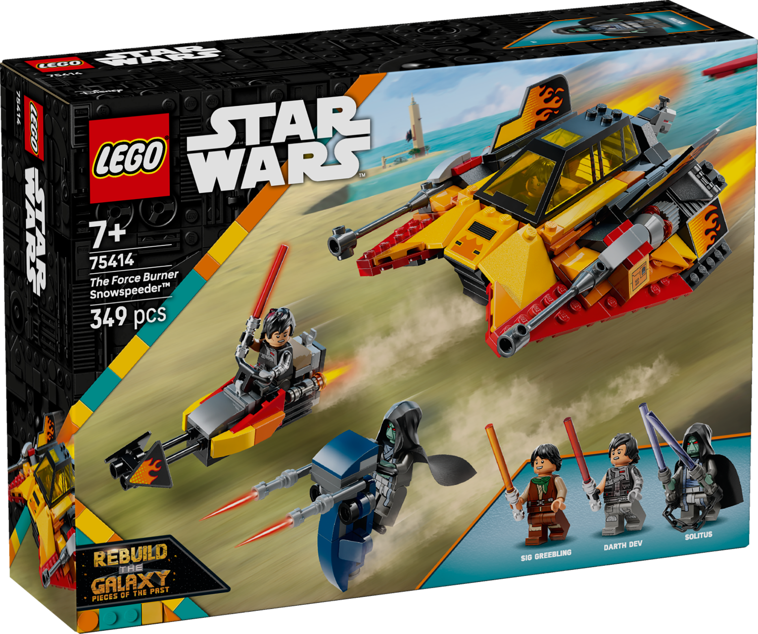 LEGO® Star Wars TM 75414 フォース・バーナー スノースピーダー