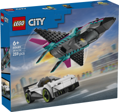 LEGO® City 60489 Jet contro Auto sportiva
