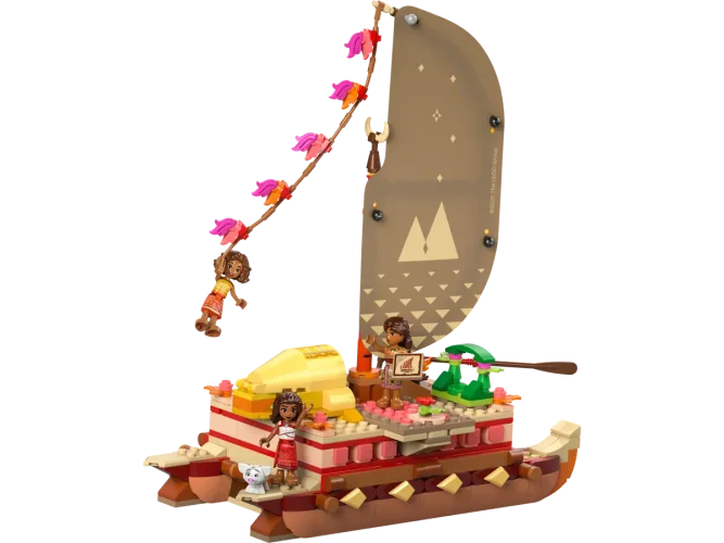 LEGO® Disney™ 43270 Canoa de Aventuras da Vaiana