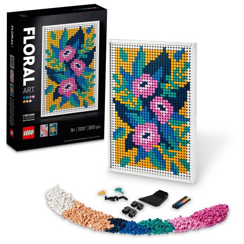 LEGO® Art 31207 Sztuka kwiatowa