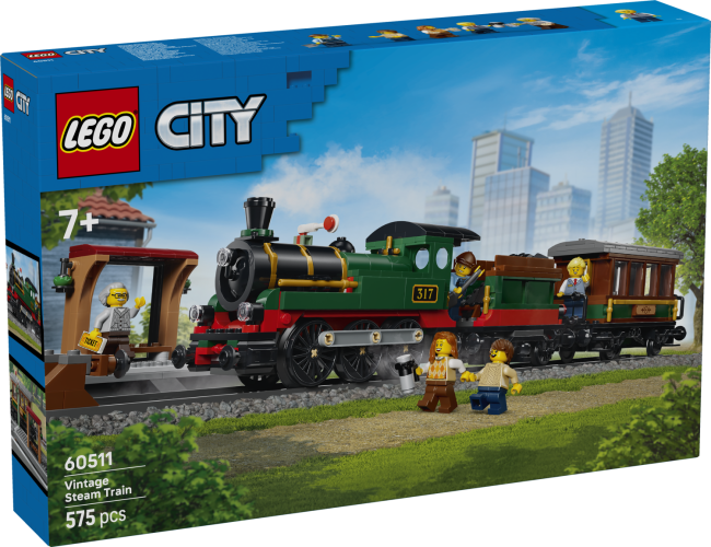 LEGO® City 60511 Vintage Steam Train