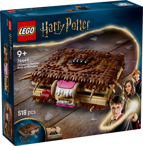 LEGO® Harry Potter TM 76449 Beißendes Monsterbuch der Monster