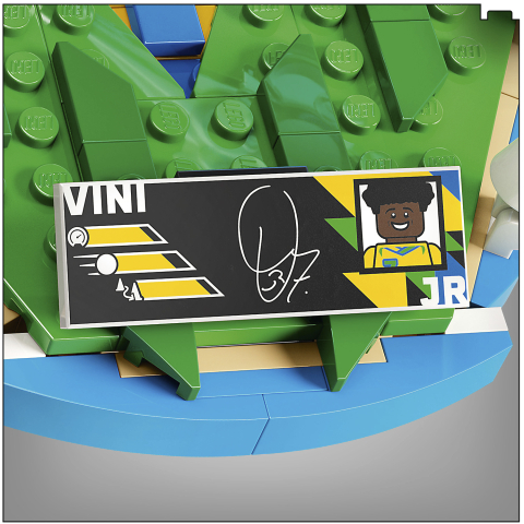 LEGO® LEGO® Editions 43027 Vini Jr. – Fußball-Highlights