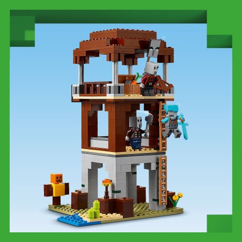 LEGO Minecraft 21278 Základna plenitelů a Ničitel