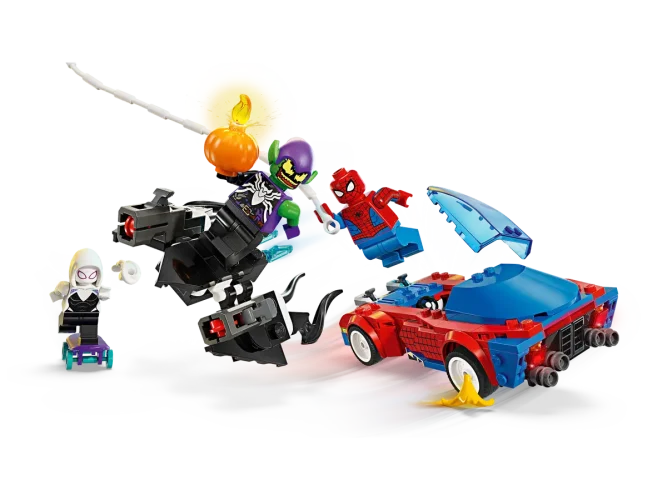 LEGO® Marvel 76279 Spider-Mans Rennauto & Venom Green Goblin